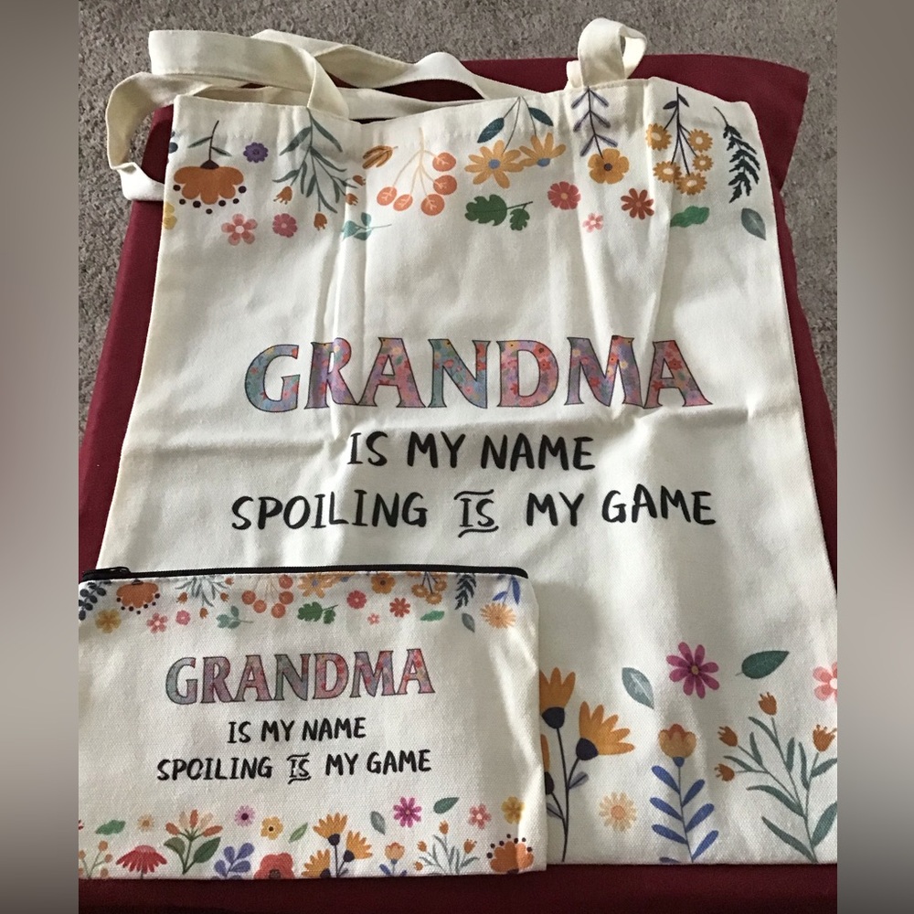 Grandma Tote Bag Set